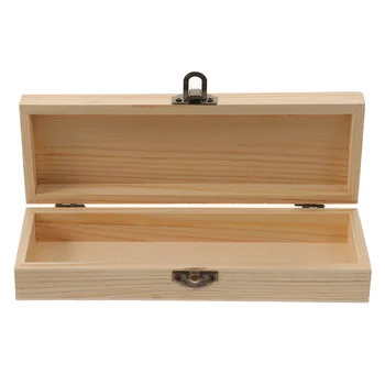Scatole per astucci in legno di grande capacità Conservazione durevole per bambini Fornitura quotidiana di penne Studenti Scrivania Ganizers Matita Stampo in legno Scuola