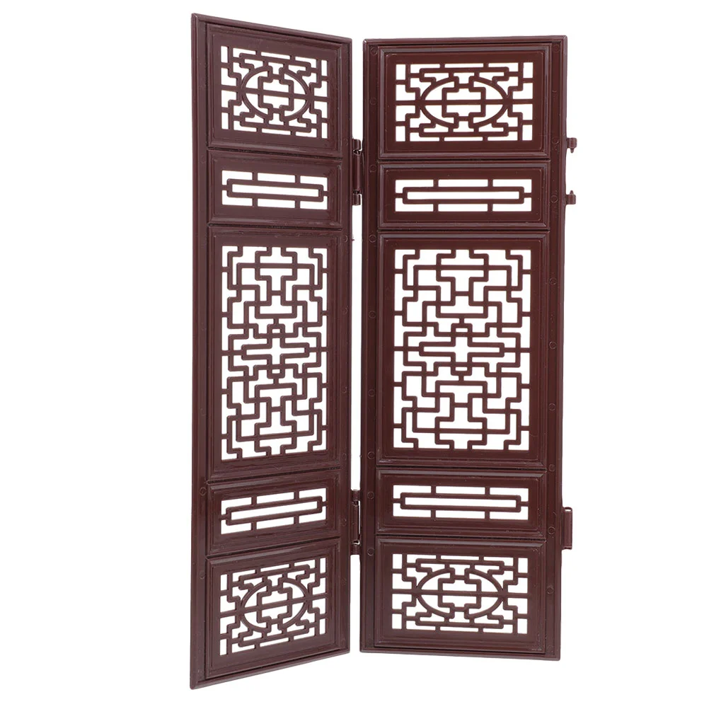 

1 Set Miniature Screen Model Decorative Chinese Style Mini Screen Photography Prop for Kids