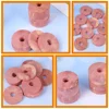 20 Pcs Natural Aromatic Cedar Wood Blocks Moth-proof Wardrobe Discs 20pc Balls Clothes Home Decor Strips Ring 2