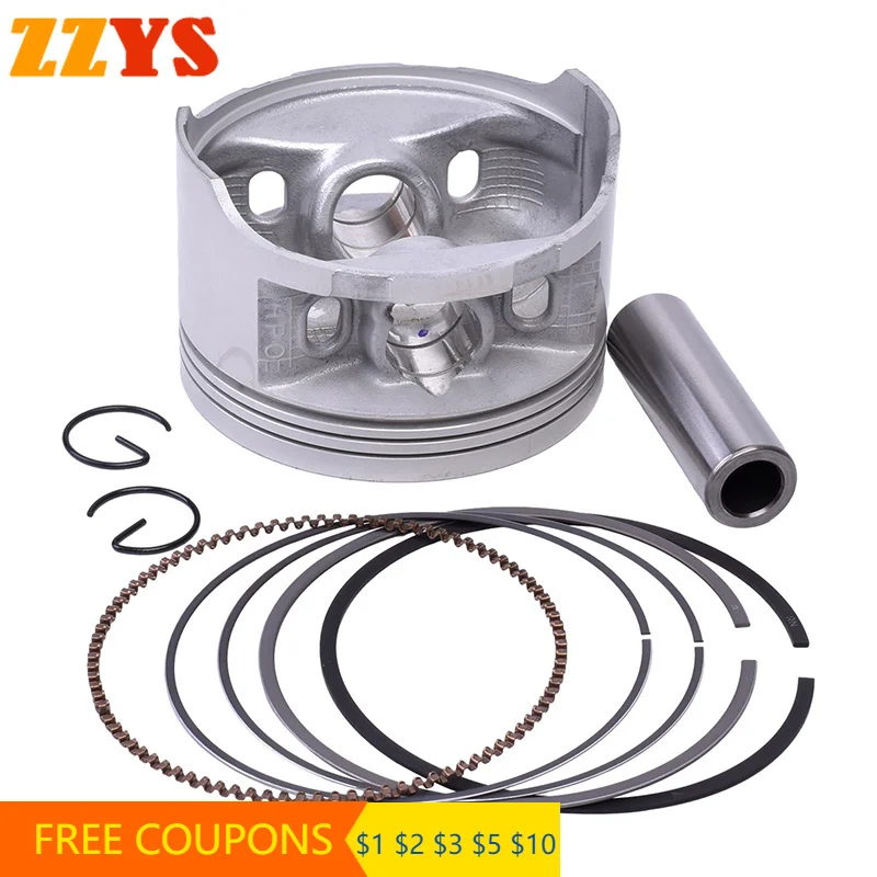 

92mm STD Motorcycle Engine 1 Cylinder Piston Rings Kit For HONDA ATV OEM 12100-HP0-A00 TRX500 TRX500F 2005-2009 08 2011 TRX 500