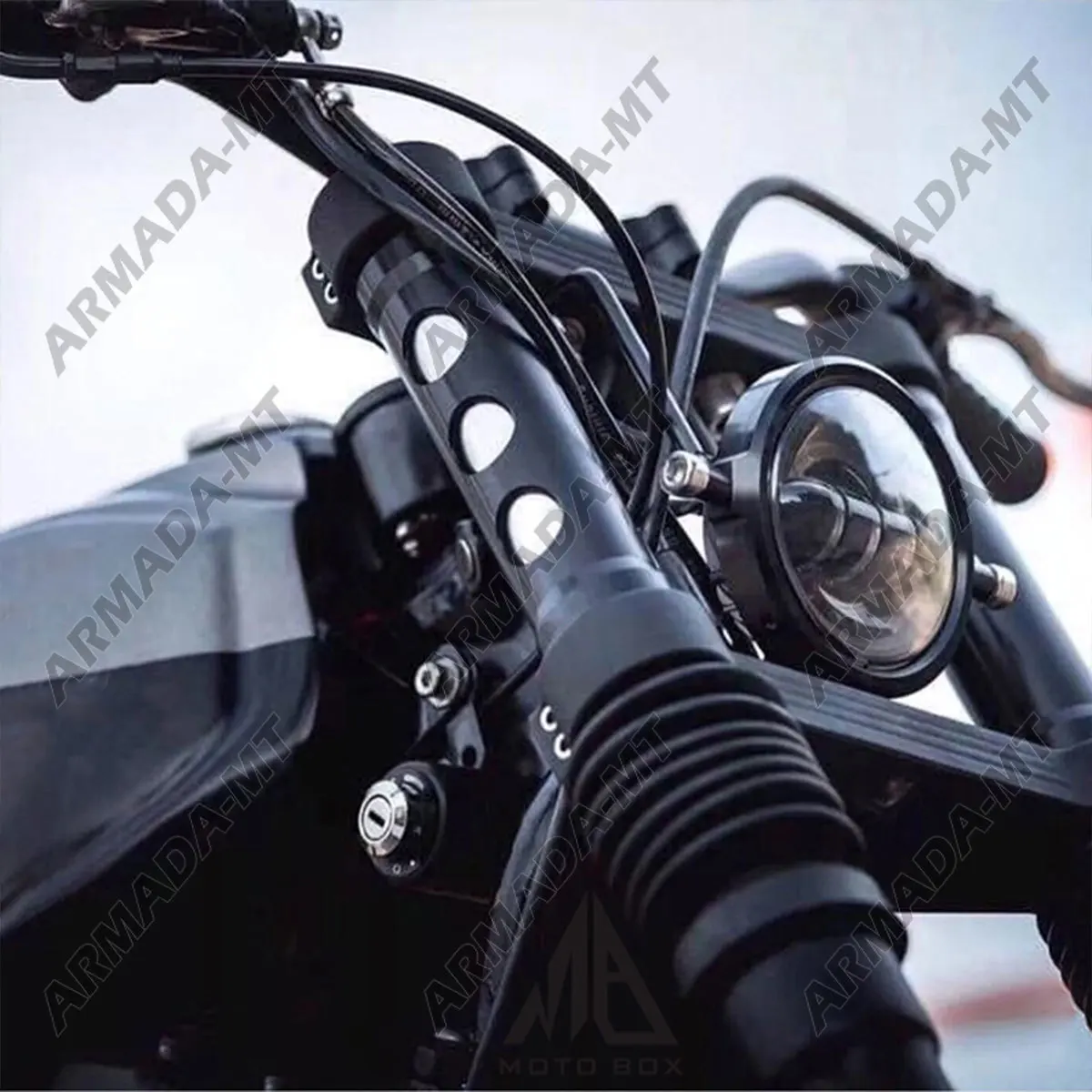 HDBUBALUS Moto Cnc Manopole Manubrio Pedane Shift Peg Fit per Harley Sportster Xl1200 883 48 Softail Dyna Touring Silver