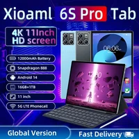 Global Version Original Xioami Pad 6S Pro Tablets PC 11inch HD 4K Android 14 16GB+1T 12000mAh 5G Dual SIM Bluetooth WiFi GPS Tab 1