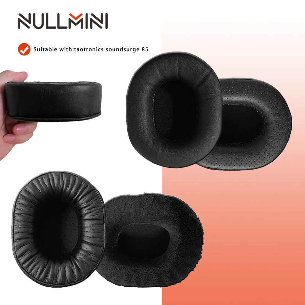 Nullmini交換用イヤパッド,totronics用,サウンドサクション85,メモリーフォーム,シックレザースリーブ AliExpress