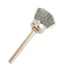9Pcs/set Steel Wire Brush For Dremel Rotary Tool Paint Rust Removal Polishing Grinding Wheel Metal Polishing Cleaning Brush 5