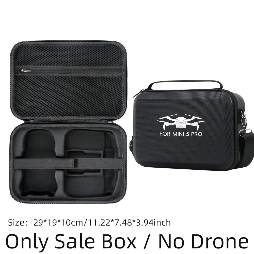 ตัวเลือกสินค้า กระเป๋าเก็บอุปกรณ์ DJI Mini 5 Pro พร้อมช่องใส่รีโมทและแบตเตอรี่