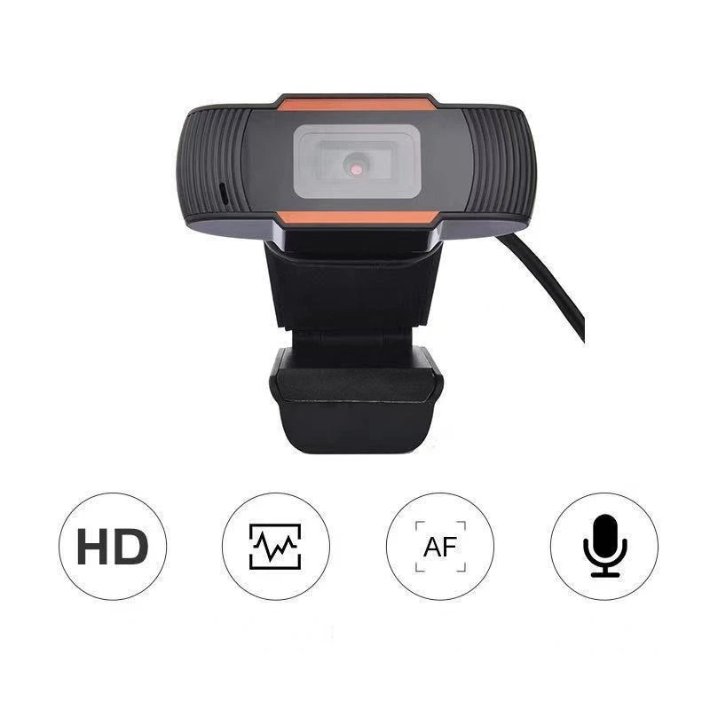 USB Drive-Free Computer Webcam 1080P Webcasting HD Video Conferencing E-learning Strong Compatibility Meet Most Systems