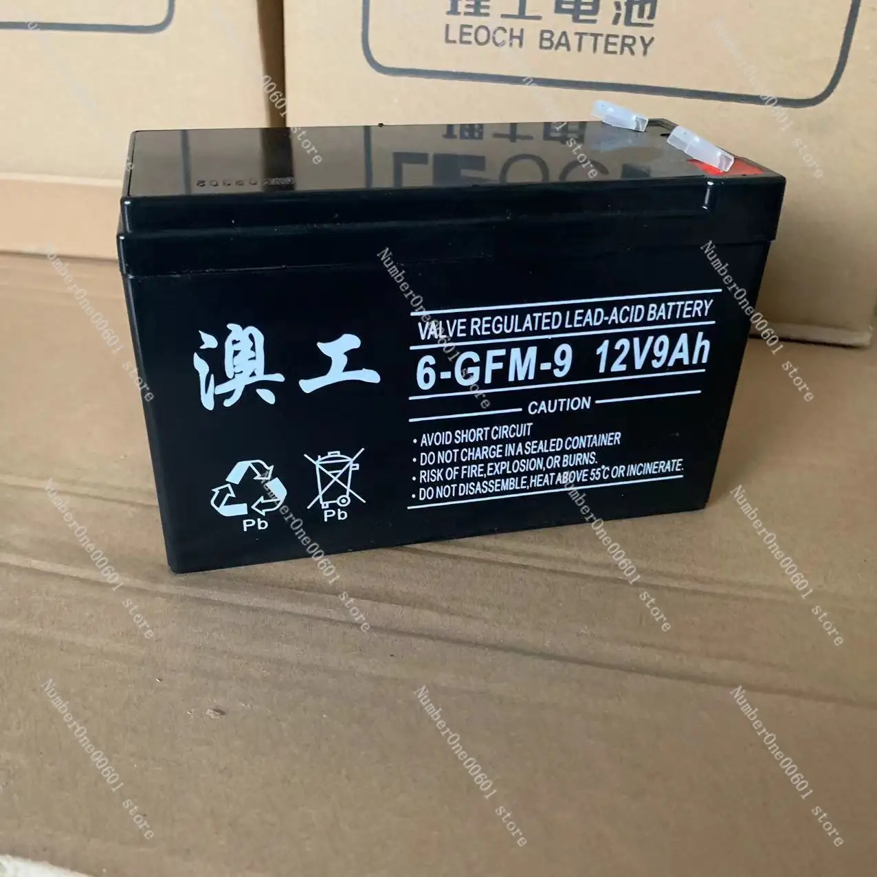 thumbnail image 1 of Batería de 12 V y 9 Ah, lámpara de mercado nocturno para puestos de 9 Ah, iluminación móvil para exteriores, fuente de alimentación UPS, batería para pulverizador de incendios, 1 of 4