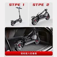 Urban Freedom Foldable Electric Scooter with Anti-Theft Security - Image 4