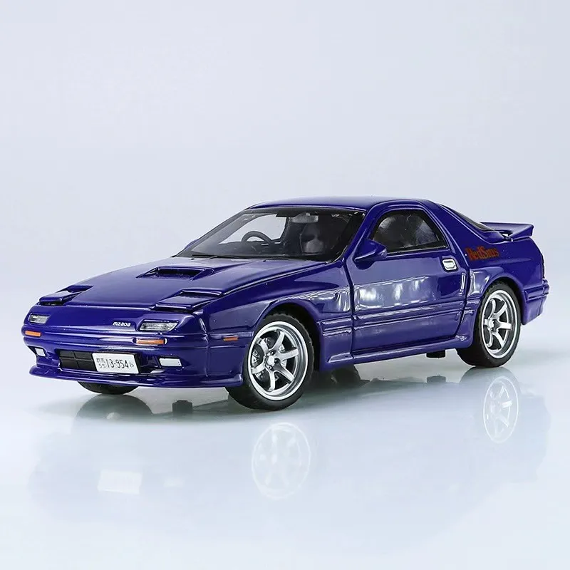 1:32 Scale Mazda RX7 RX-7 FC INITIAL D Alloy Car Model Diecasts