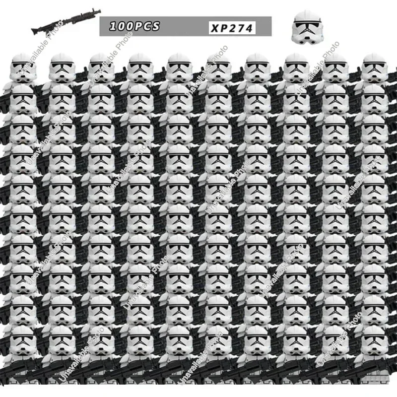 

Фигурки из фильма «Звездные войны», 100 шт.