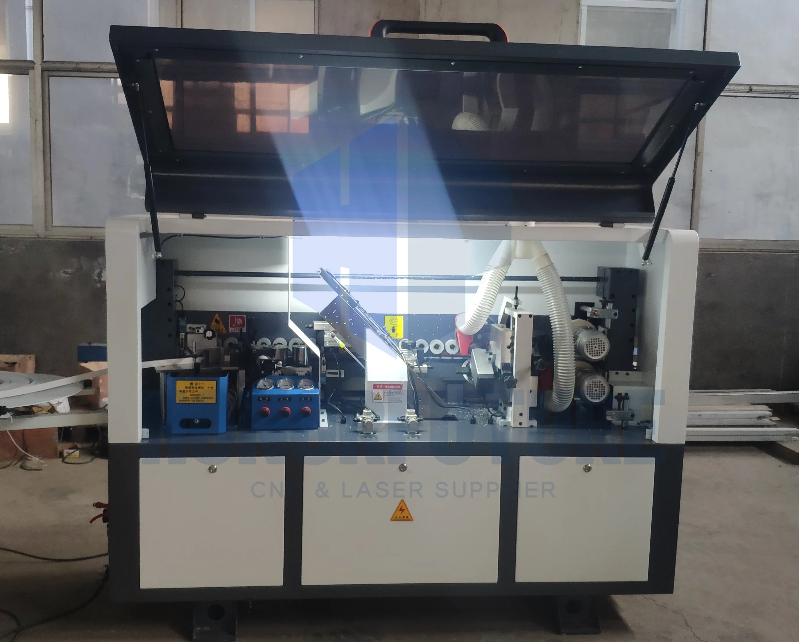 Full Automatic Compact Edge Banding Machine Woodworking Machine Wood Mdf Pvc Full Automatic Edge Bander With CE