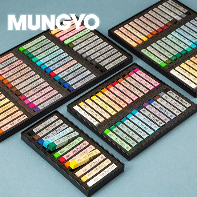 12/24/36/48 Mungyo Gallery Soft Pastels Colored Chalk Pastel Coloring  Crayons Cardboard Box Assorted Sets Art Drawing - AliExpress