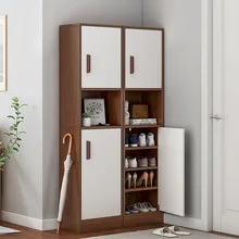 

Shoe Cabinet Household Entrance Cabinet Narrow High Vertical Storage Large Capacity Multi-function Storage Narrow Shoe Rack