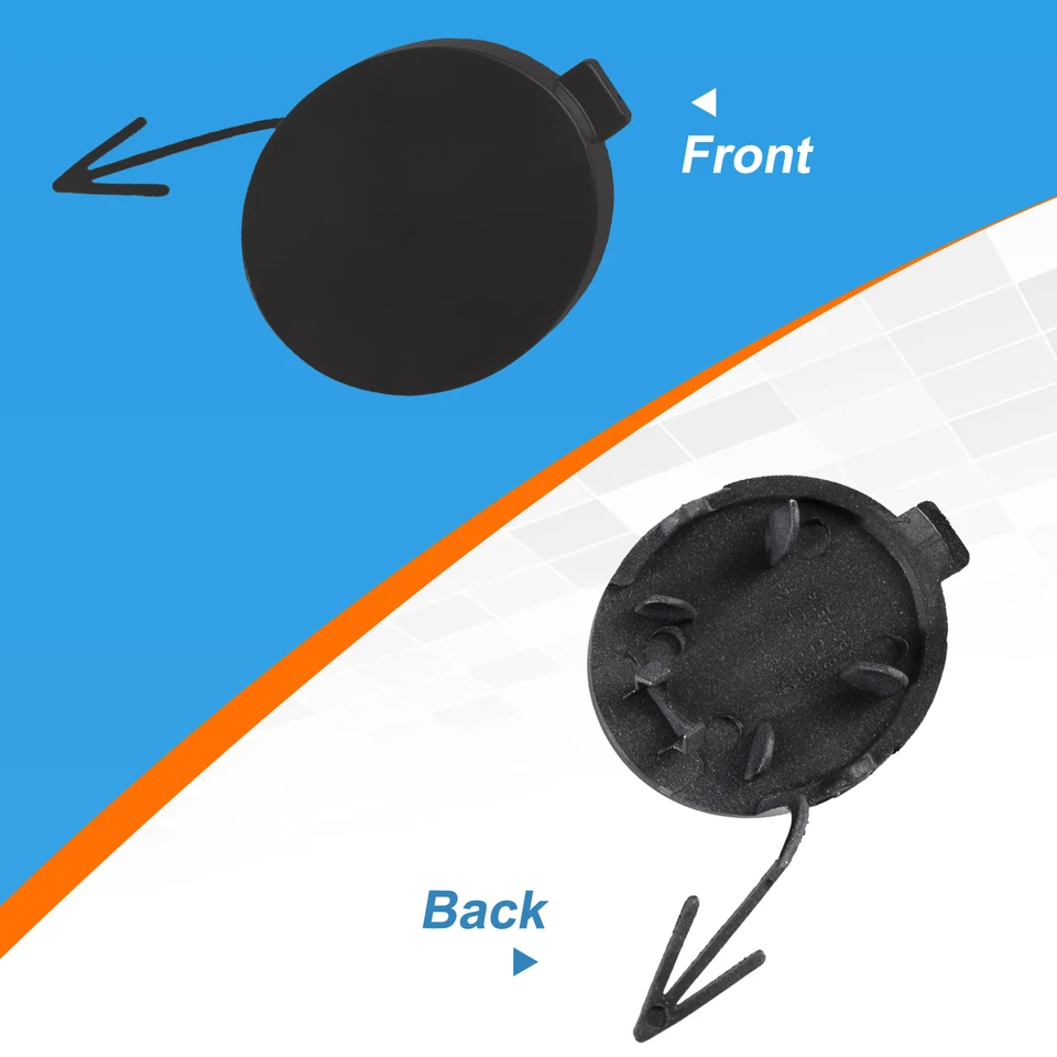 Capuchon Protection Barre Remorquage Golf VI MK6 2009-2013 - Noir - Référence 5K0807241E