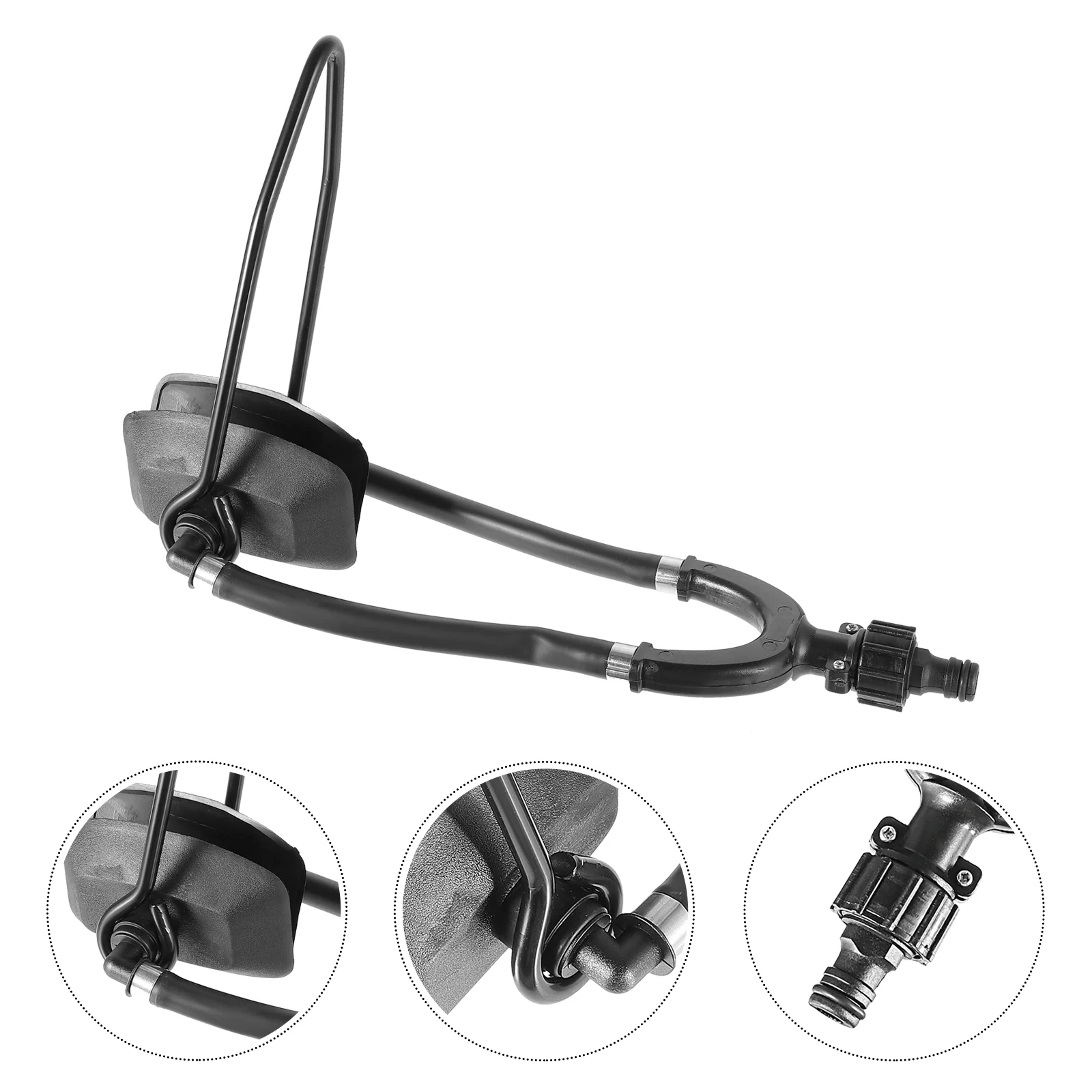 Outboard Washer Earmuffs Cleaning Tool Kit House Accessories for Home Ocean Muff Cup Flusher Stainless Steel Bracket