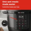 6 Quart Aluminum Ceramic Pressure Cooker Multi-Cooker with 7 Cooking Functions and Customizable Presets Dishwasher Safe Easy 4