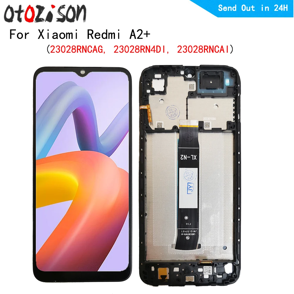 Écran LCD + Vitre Tactile Noire Pour Xiaomi Redmi A1 – Pièce Détachée Neuve