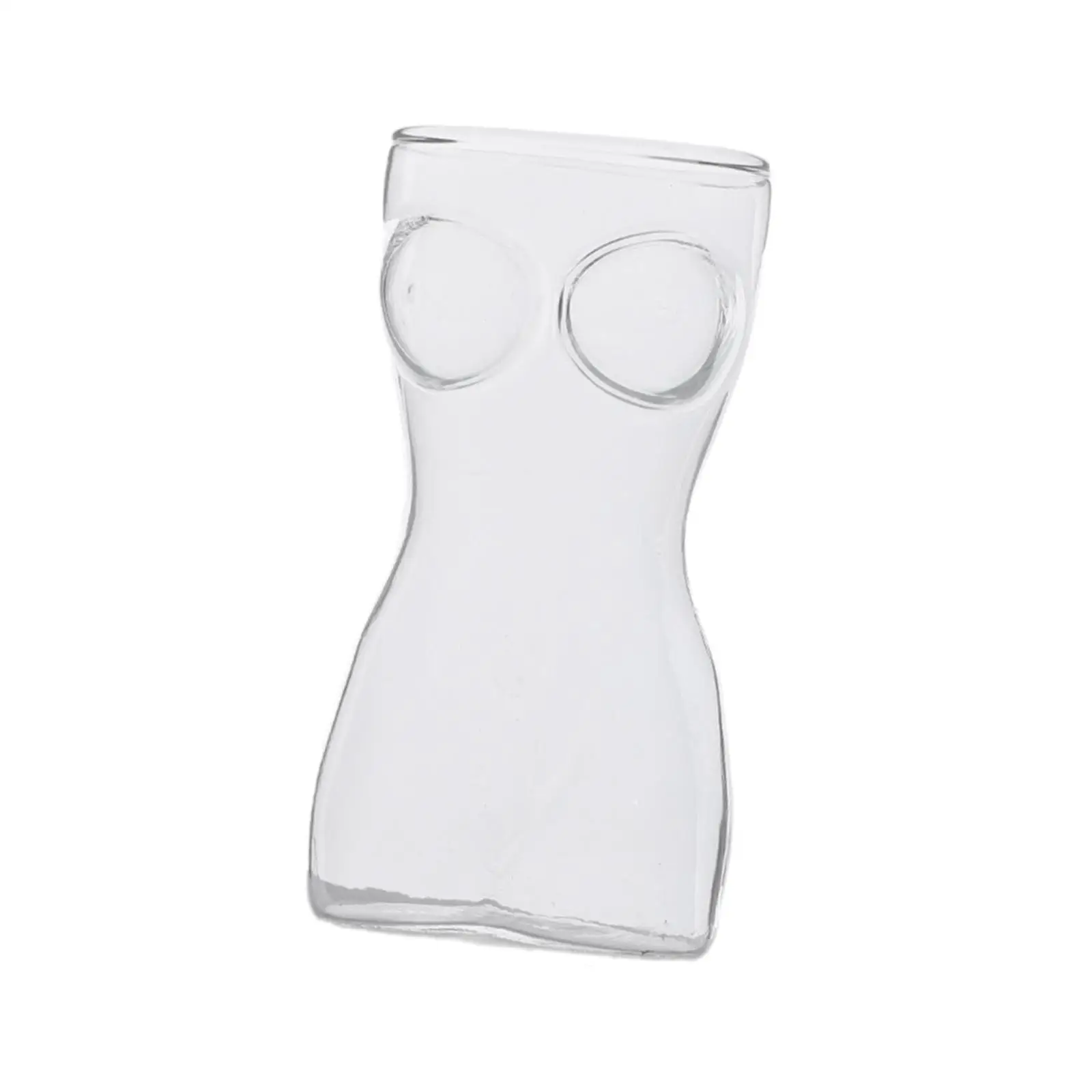 

Human Body Shape Wine Glass Glass Drink Cup Unique Beer Mug Red Wine Goblets for