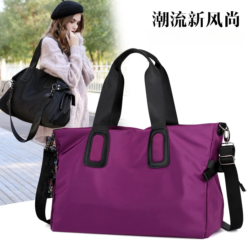 AL Yoga Bag Single Shoulder Crossbody Bag for Women Gym Waterproof Cloth Single Shoulder Travel Tote Canvas Bag High-capacity