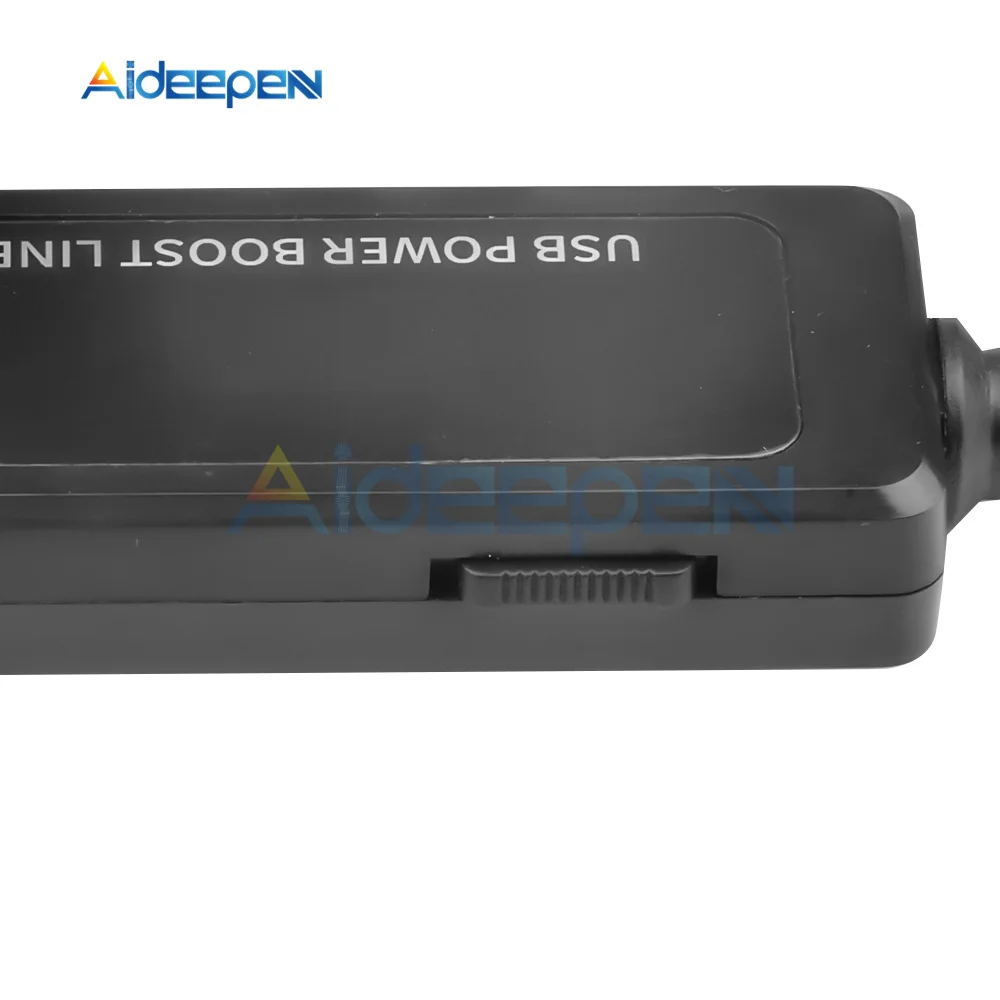 USB 500mA Adjustable Digital Display Booster Voltage Rising Wire 1 Meter  DC5-12V