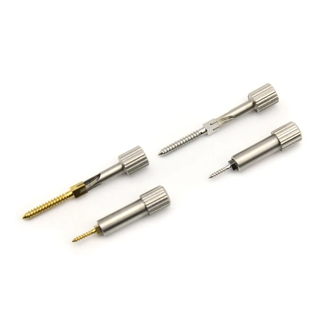 Palo Vite Dentale M1 50 Perni Dentali In Oro 24K Placcato - Foto 2