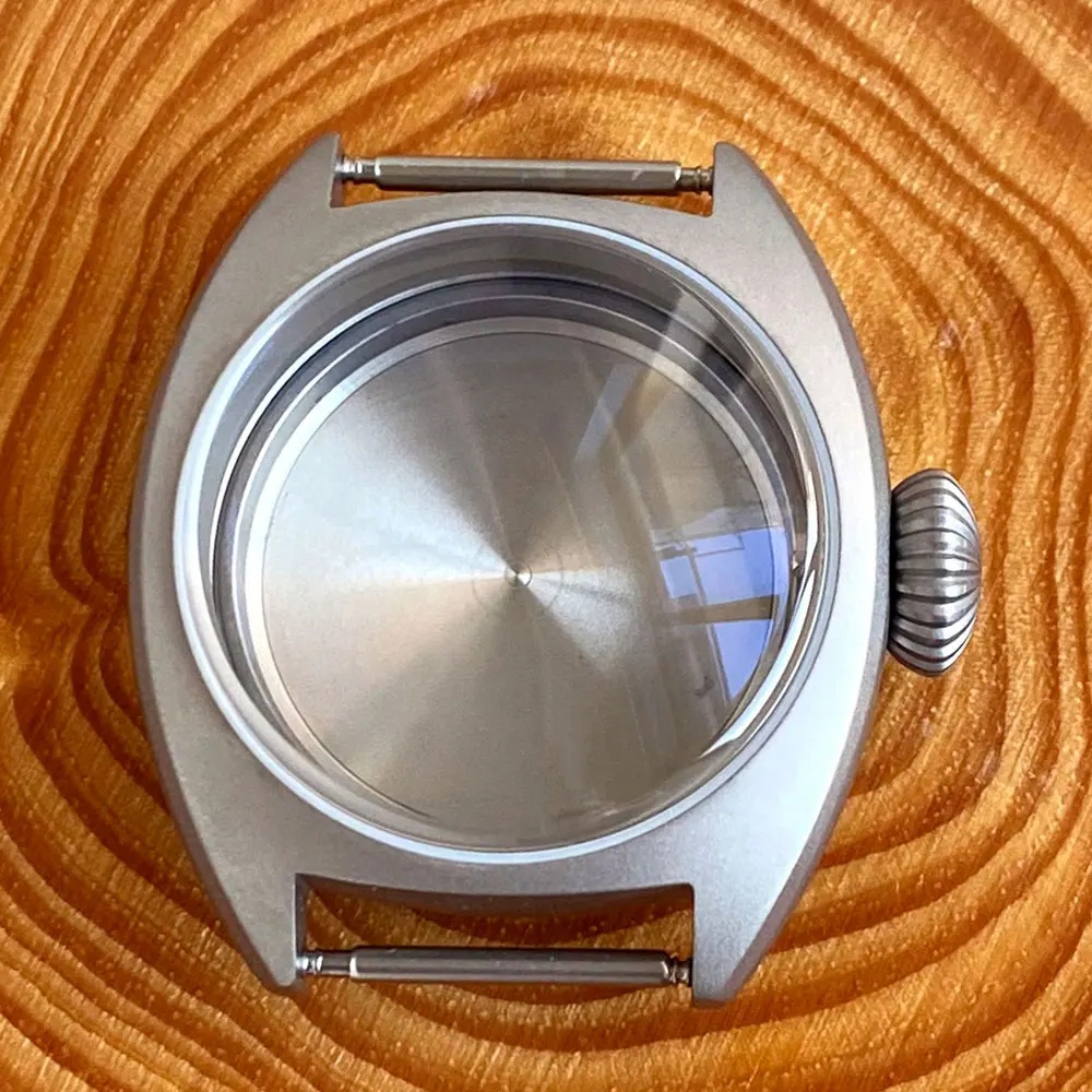 1 Pz 20ATM Doppio Vetro Zaffiro A Cupola Orologio Vintage - Foto 11