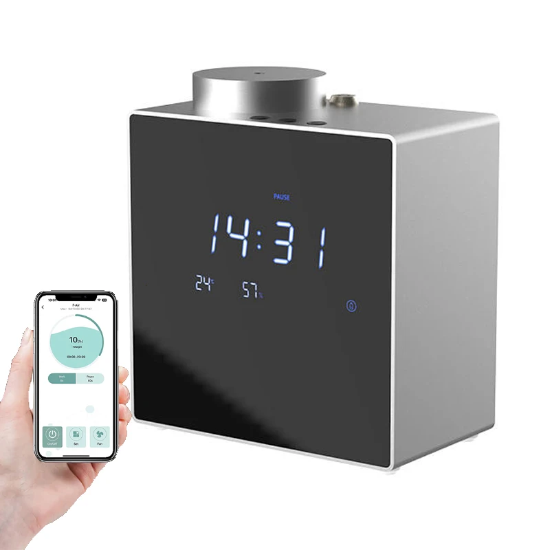 Smart Professional Aroma Diffuser WIFI Bluetooth Essential Oils Diffuser Aluminum Room Scent Machine Electric Smell for Home 1