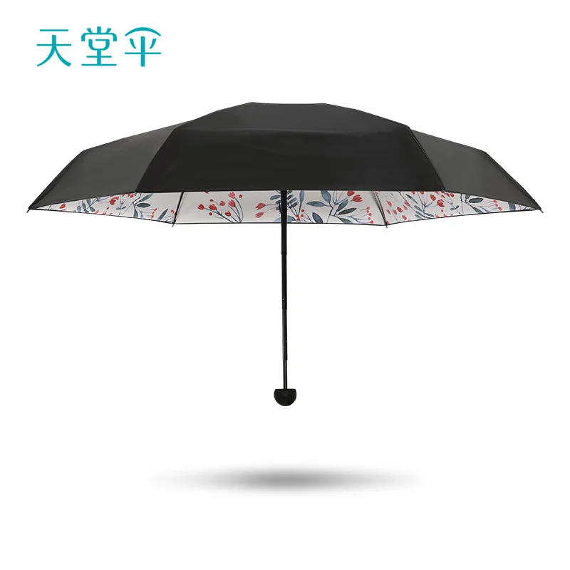 UV Protection Sun Umbrella Ultra Light 50% off Small Lightweight Capsule Umbrella for Women Rain and Rain Dual-Use