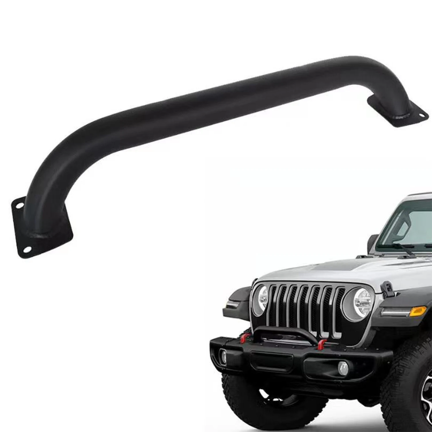 

Free shipping to Russia SXMA JL1049-2 10th Anniversary Front Bumper bent tube steel front U bar hoop For Jeep Wrangler JL2018++