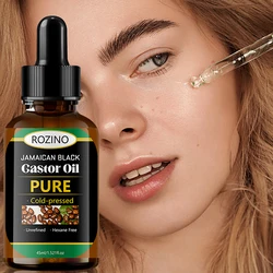Pure Castor Oil: Natural Cold - Pressed Unrefined Oil - 45ml