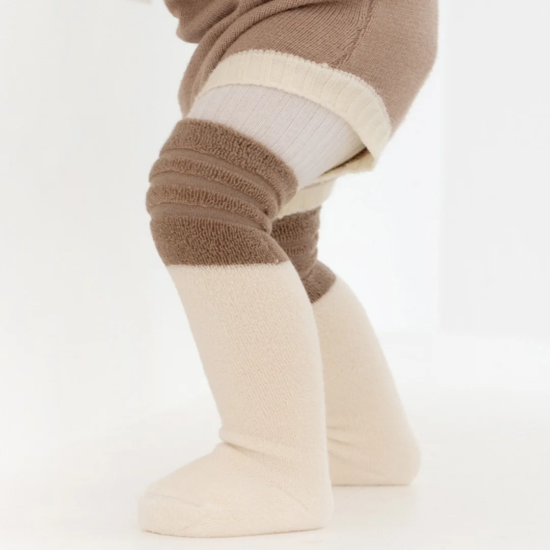 5 Pairs New Boys And Girls Knee High Socks Cartoon Baby Long Tube Sock Children's Leg Warmers Baby Casual Socken 0-3Y