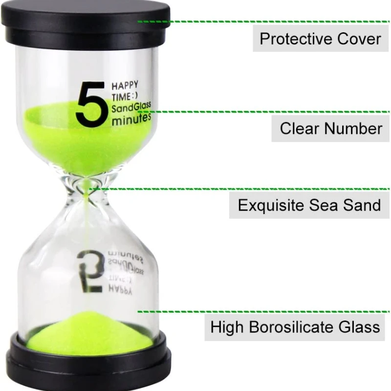 Sand Timer 1/3/5/10/15/30/60 Creative Hourglass Timer Children's Toys Gifts Home Decoration Crafts Birthday Gift Room Decorations