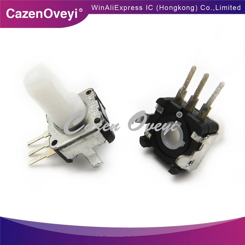 

10PCS EC09 type encoder audio potentiometer volume encoder 24 positioning number 24 pulses