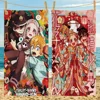 1PC Toilet-Bound Hanako-kun Microfiber Blanket Quick Drying Beach Towels Oversized Printing Super Absorbent Pool Towel Blanket 1
