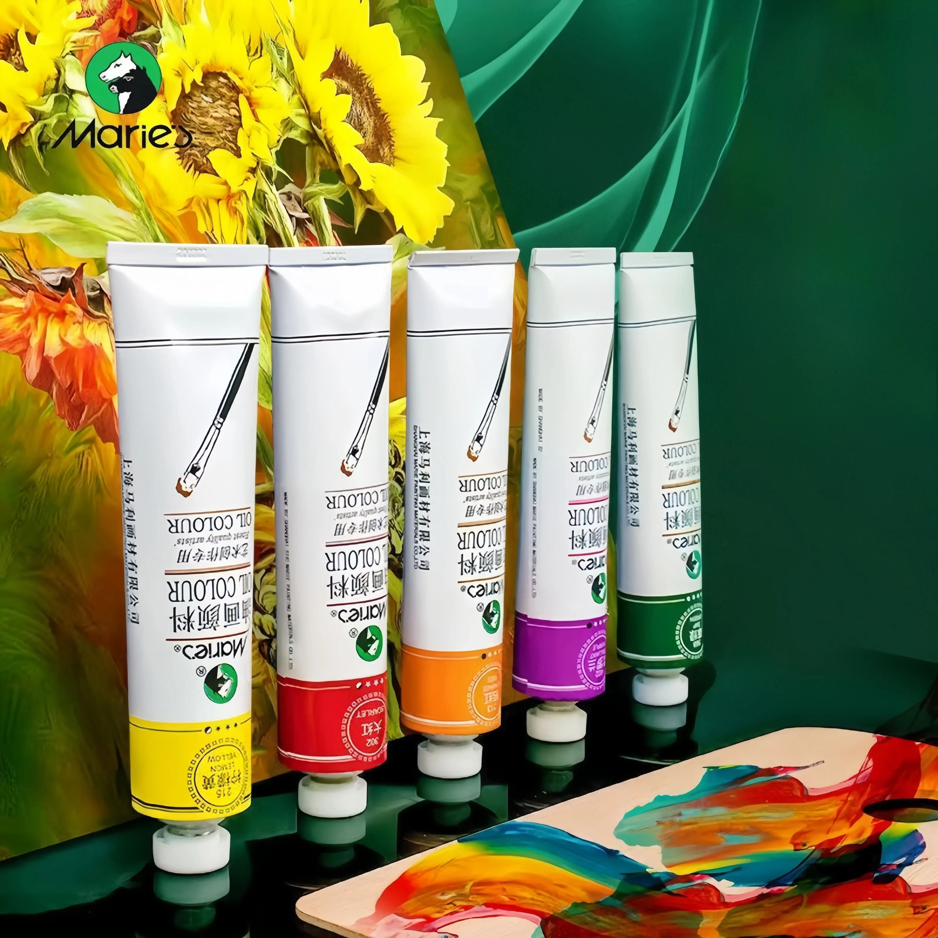 50ml Artist-Grade Oil Paint for Hand-Painted Canvas and Graffiti Art