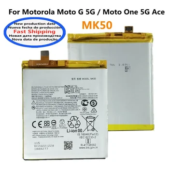 New MK50 5000mAh Battery For Moto Motorola One 5G Ace / Motorola Moto G 5G XT2113 High Quality Phone Replacement Batteries