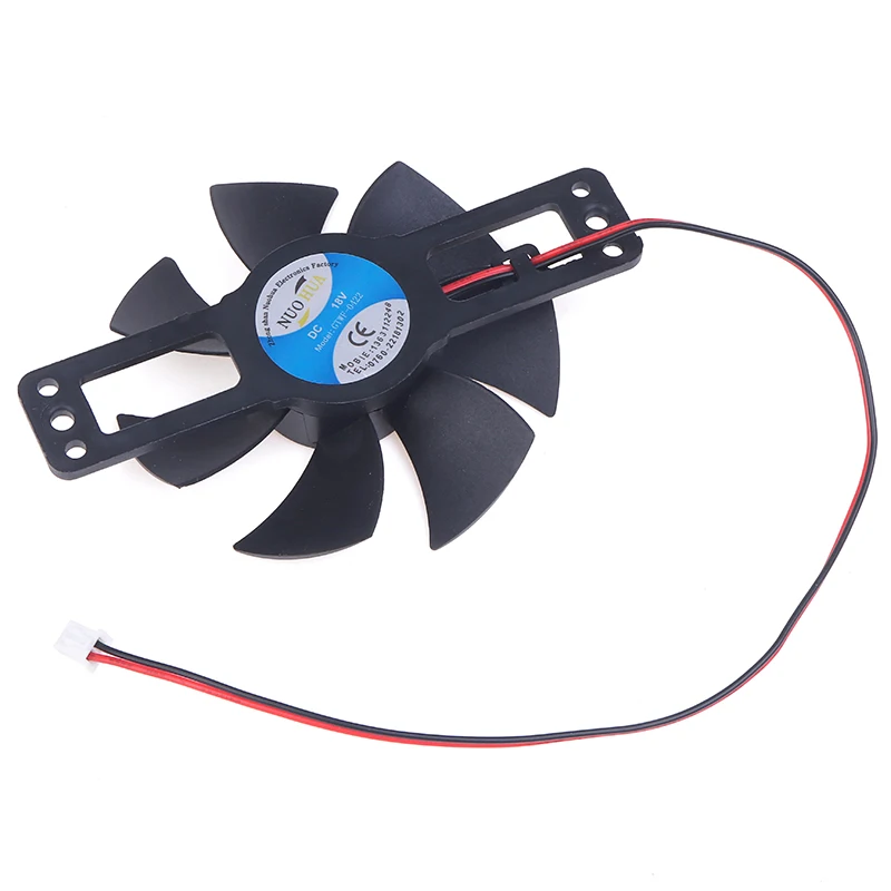 Ventola di raffreddamento senza spazzole in plastica nera DC 18V 85mm per accessori per la riparazione di fornelli a induzione  15
