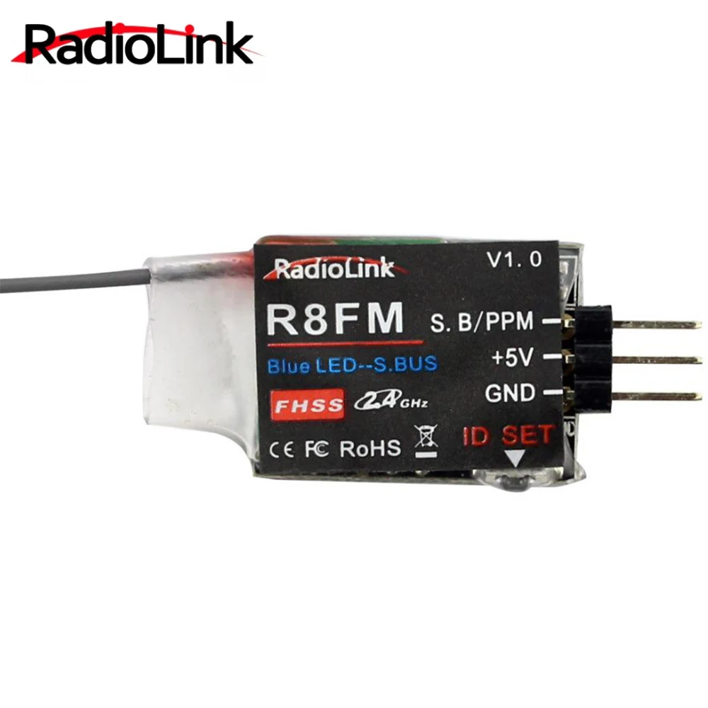 

Радиоприемник R8FM Mini, 2,4 ГГц, 8 каналов, 8 каналов, FHSS