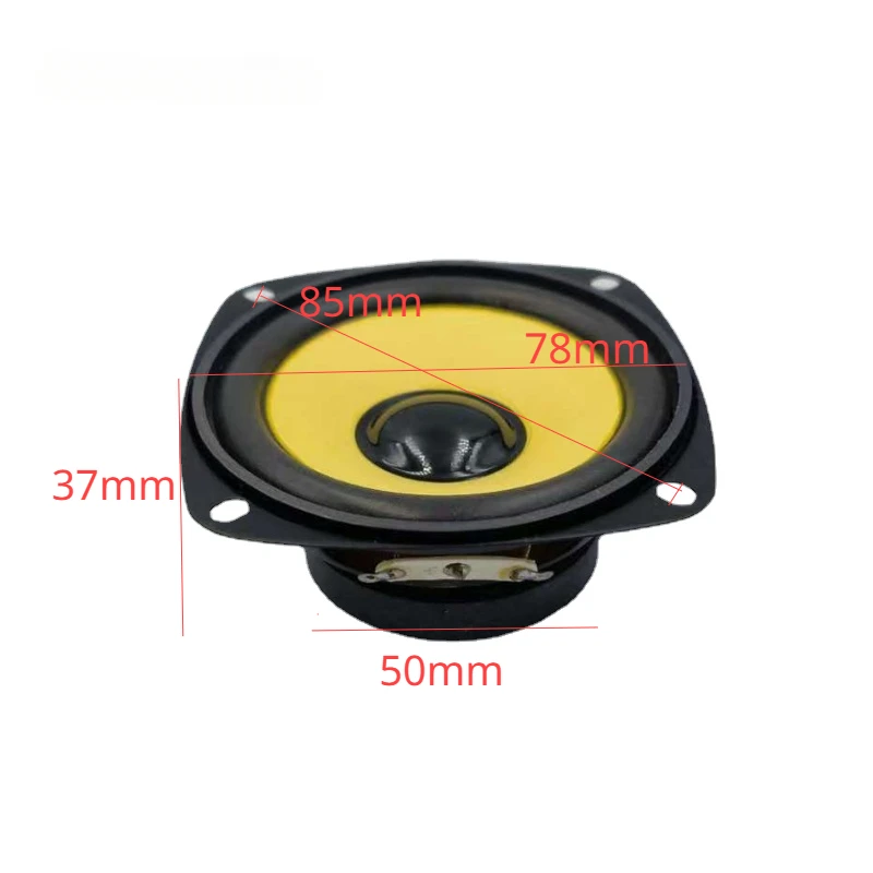 Computer Speakers Wireless Bluetooth Speaker Portable Bluetooth Speaker Portable Speakers Audio Speakers 2Pcs 3 Inch Full Range Speaker Audio Amplifier Sound Loudspeaker 4Ohm 5W DIY Home Theater Music Stereo Bluetooth
