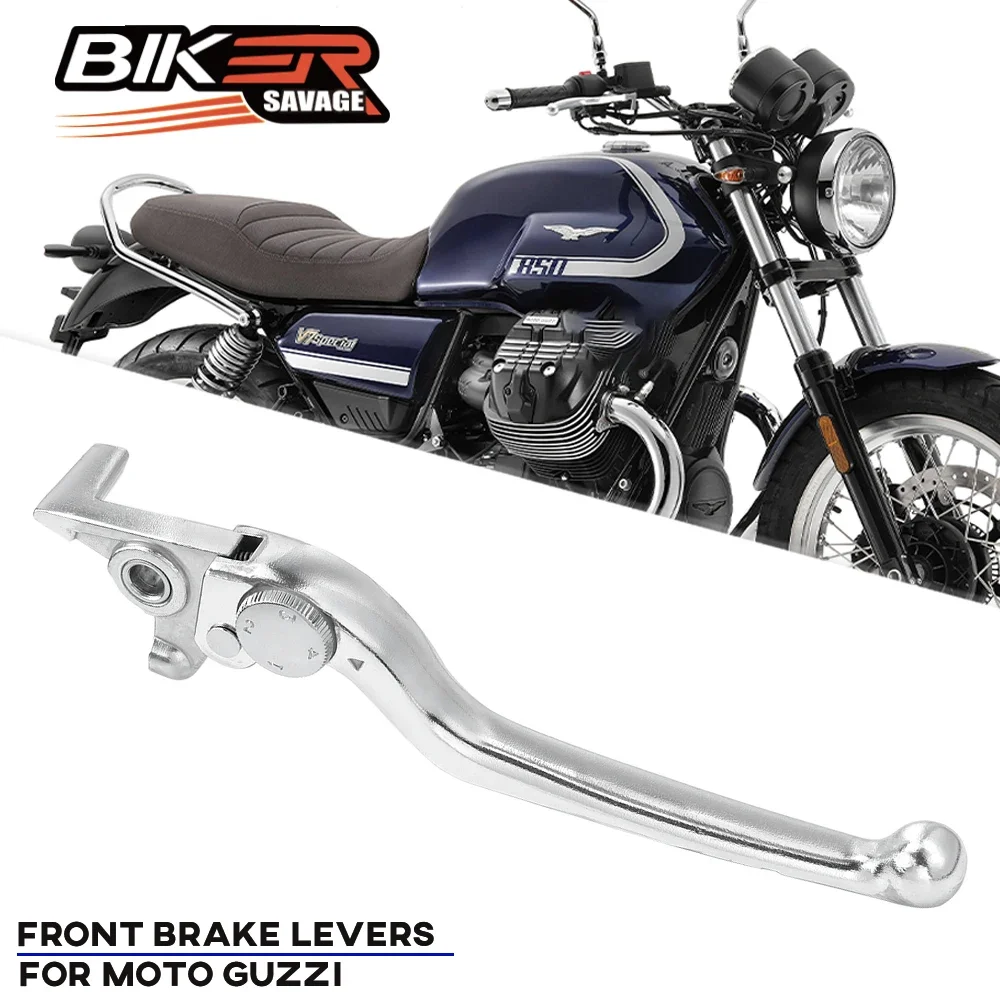 Передние тормозные рычаги для MOTO GUZZI, запчасти GRISO STELVIO BREVA 750 1100 NORGE SPORT 1200 V7 V9, Мотоциклетные аксессуары, руль