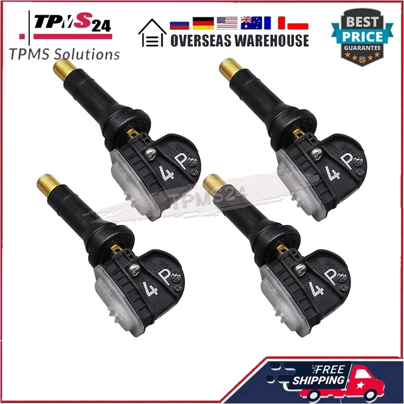 TPMS Ÿ̾ з  ͸ ý, BYD Qin Song Tang Yuan 433Mhz S6DM-3609200 S6DM3609200, 4PCs