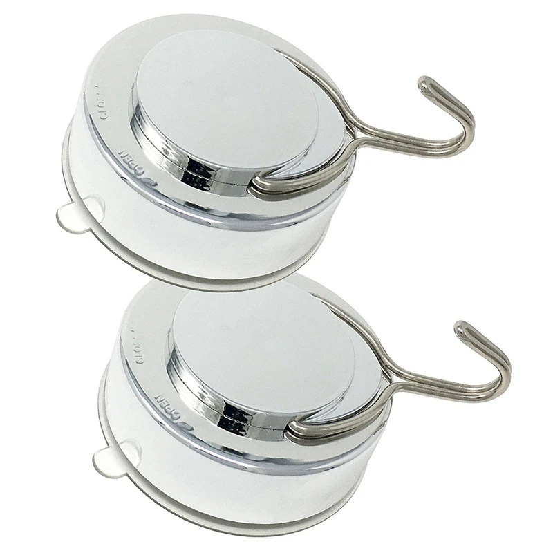 

Suction Hook 4 Pack Vacuum Suction Cup Hooks,Holds Up To 18Lb Suction Cup Wall Hooks,Kitchen And Bathroom Hangers