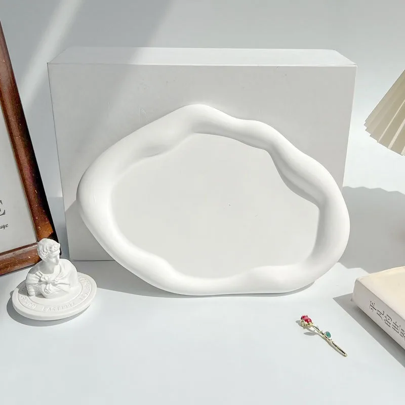 Description Picture 5 of itemOval Tray Epoxy Resin Mold Table Storage Tray Tea Coaster Silicone Mold Handmade DIY Jewelry Storage Box Mold Decoration Craft