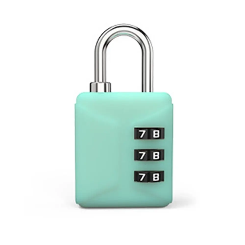Portable Anti-Theft Combination Lock for Luggage and Backpacks
