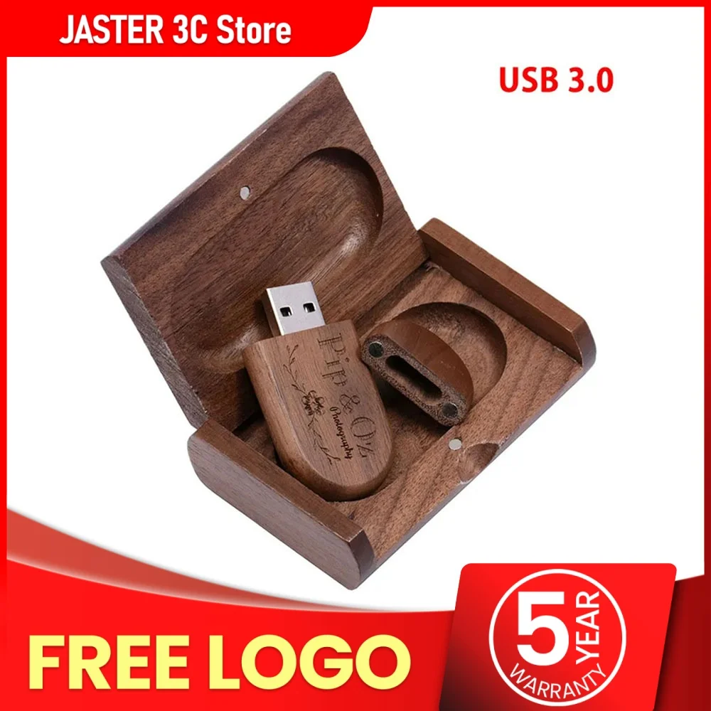 USB Flash Drive JASTER 1PCS Free Custom Logo USB 3.0 Flash Drive Memory Stick 4GB 8GB 16GB 32GB 64GB 128GB Photography Gift Pen drive