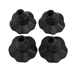 Set of 4 Non - Slip Outdoor Camping Chair Foot Pads (13mm)