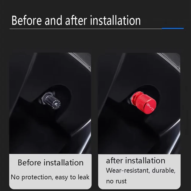 BYD Wheel Valve Caps 4