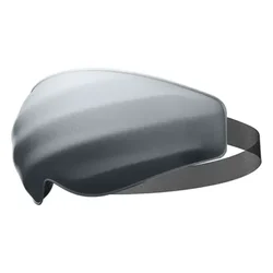 Deluxe 3D Sleep Aid Eye Mask for Comfortable Light Blocking and Relaxation (Gray)