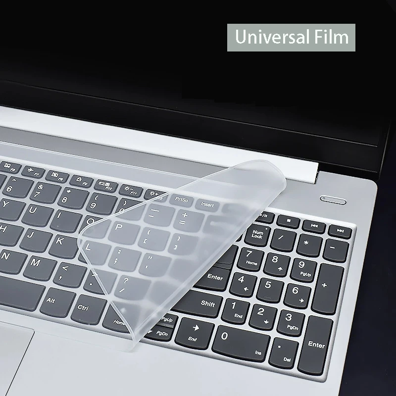 Keyboard Silicone Cover Keyboard Cover 2pcs Universal Keyboard Cover for 13-17 inch Laptop Notebook PC Keyboard Anti Dust Soft Silicone Protective Clear Film Guard