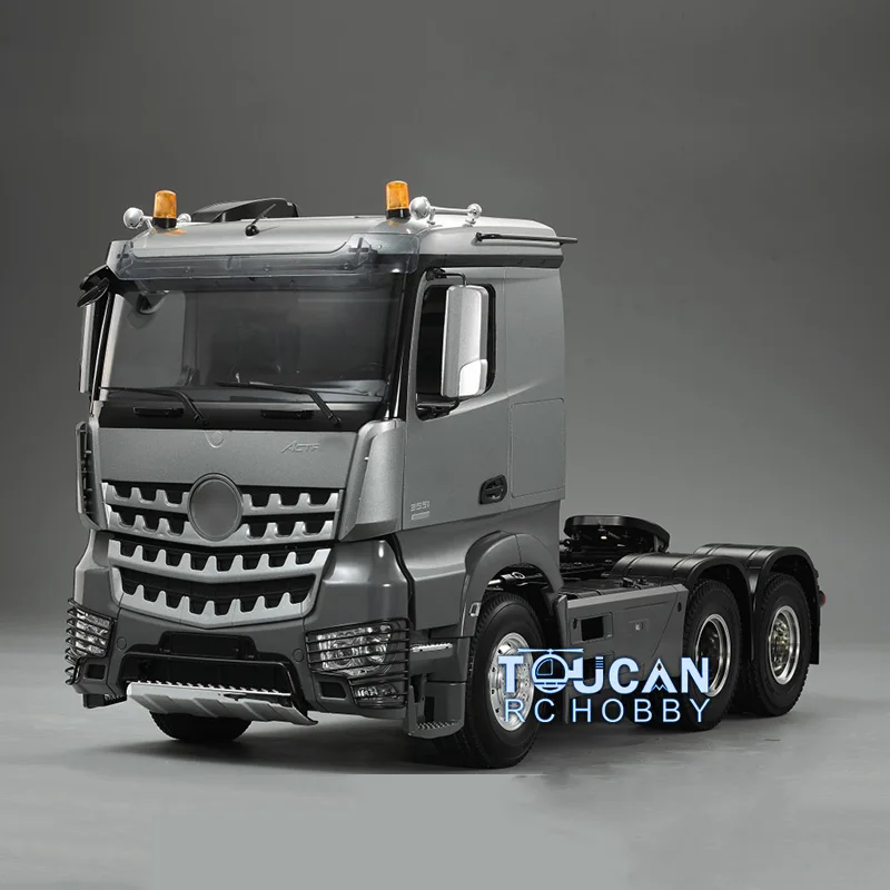 TOUCAN RC Painted 6*4 Lowtop 1/14 RC Tractor Truck Remote Control Car Construction Vehicle 35T Motor Toy For Adults THZH1030 3